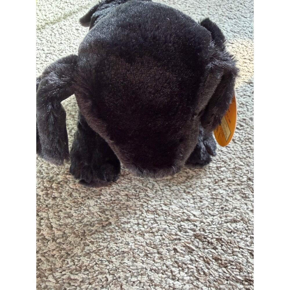 Melissa & Doug Benson Black Lab Puppy Dog Plush Stuffed Animal - 10"